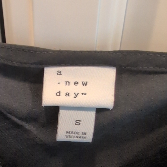 A New Day Black Slip Dress - Picture 2 of 5